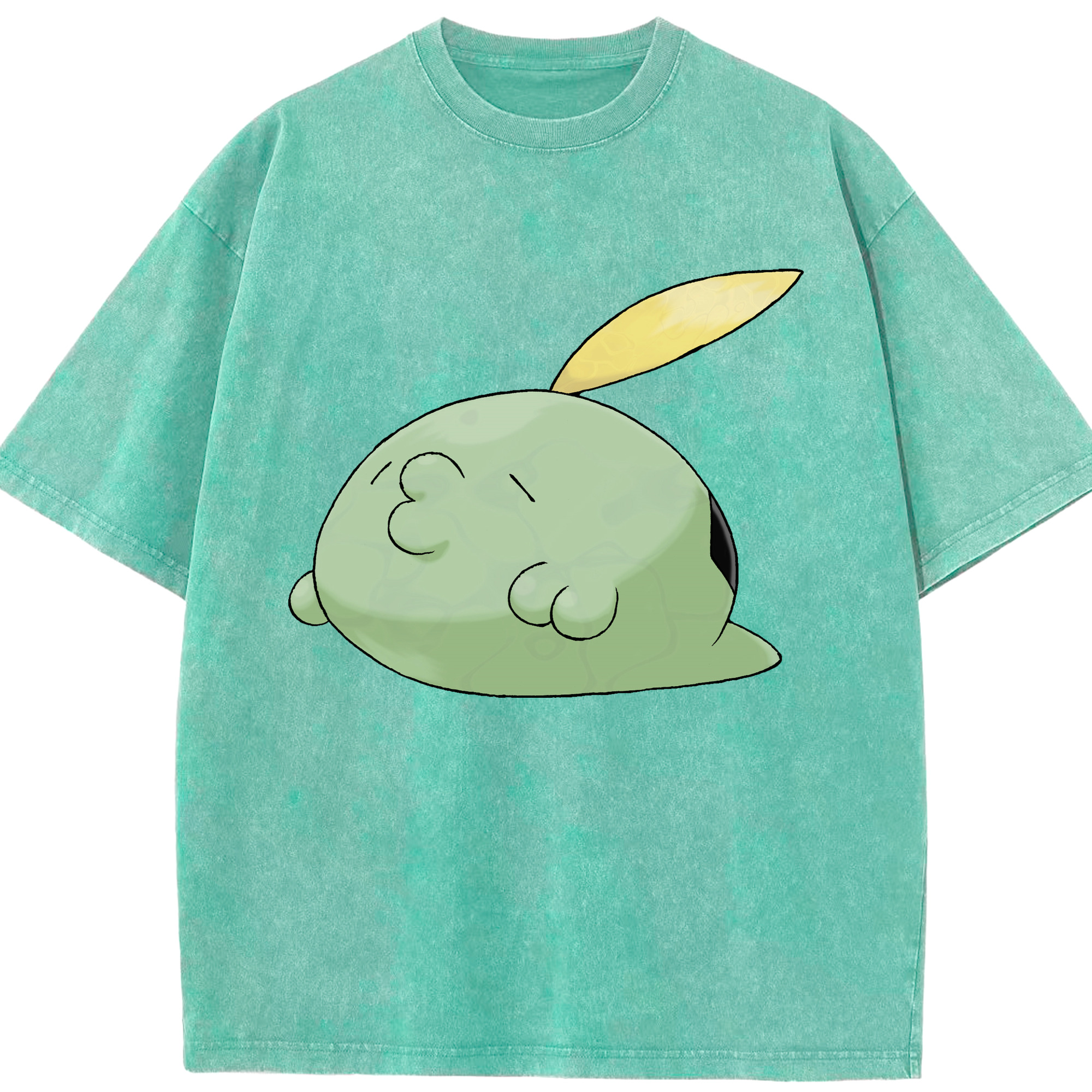 （画像用） ポケットモンスター Pokémon 綿100% ヴィンテージ風 半袖Tシャツ（フロントプリント）